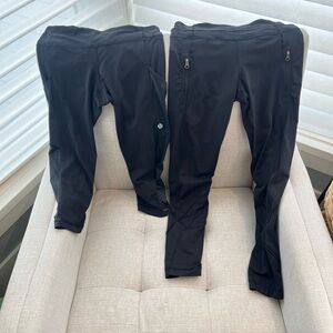 Lululemon Bundle Size 4 Black Capri Leggings (2 Pairs)